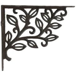 Fabrique de Styles Étagères Murales*Équerre en fonte laurier 25x23cm