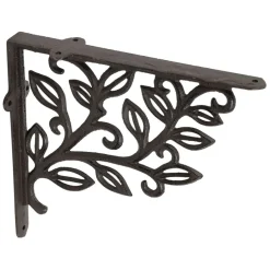 Fabrique de Styles Étagères Murales*Équerre en fonte laurier 25x23cm