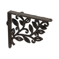 Fabrique de Styles Étagères Murales*Équerre en fonte laurier 18x20cm