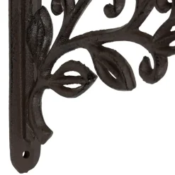 Fabrique de Styles Étagères Murales*Équerre en fonte laurier 18x20cm