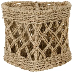 Fabrique de Styles Petits Rangements*Range couverts coeur en jonc de mer h16cm - Borneo