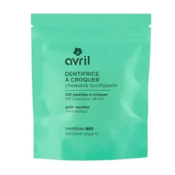 Fabrique de Styles Soins Du Visage*Recharge 120 pastilles dentifrice à croquer certifiées bio