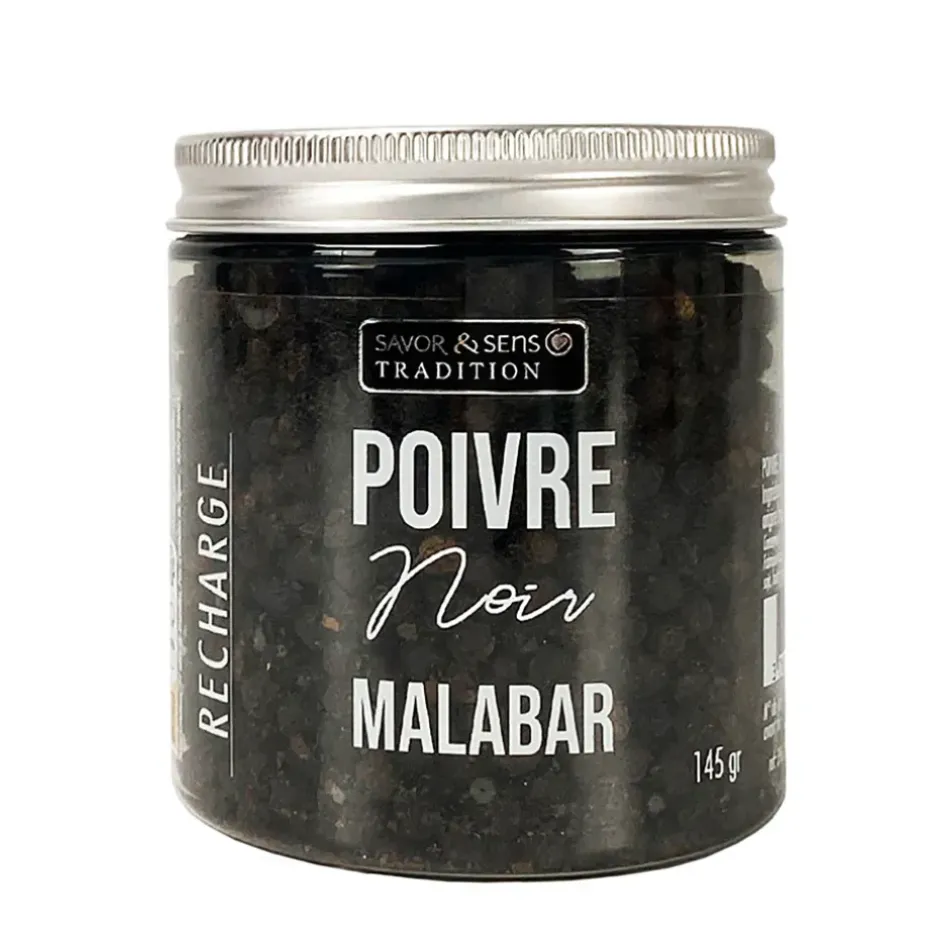 Fabrique de Styles Condiments Et Épices*Recharge pour poivrier 130gr de poivre des Indes