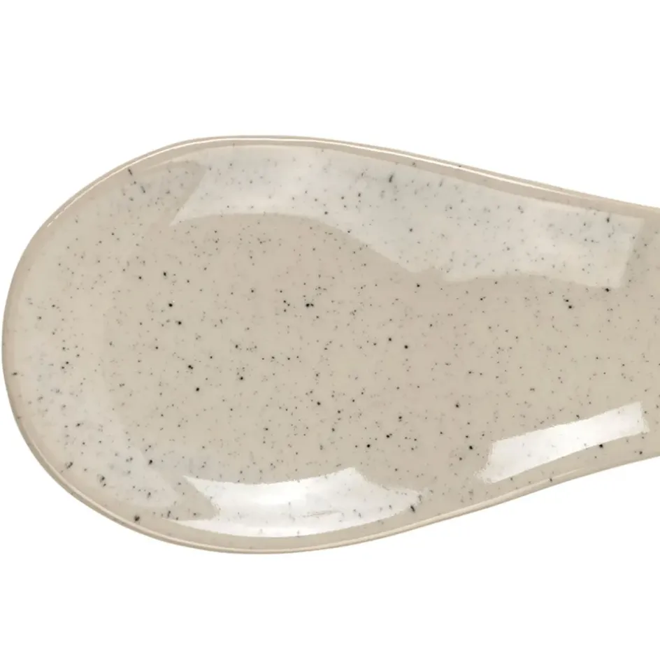 Fabrique de Styles Ustensibles De Cuisine*Repose cuillère en grès moucheté - Jeanne