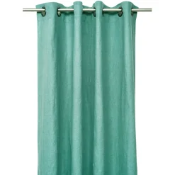 Fabrique de Styles Rideaux Et Voilages*Rideaux en lin et coton céladon avec œillets 130x280cm - Figari