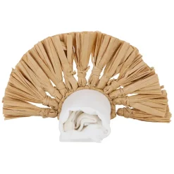 Fabrique de Styles Serviettes De Table*Rond de serviette en raphia et fer