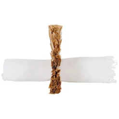 Fabrique de Styles Serviettes De Table*Rond de serviette en raphia et fer