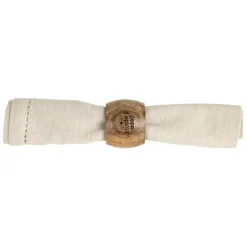 Fabrique de Styles Serviettes De Table*Rond de serviette papa en manguier - Famille