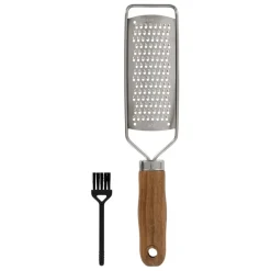 Fabrique de Styles Ustensibles De Cuisine*Râpe en inox et bois et brosse - Ablis