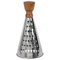 Fabrique de Styles Ustensibles De Cuisine*Râpe ronde en inox et bois - Ablis