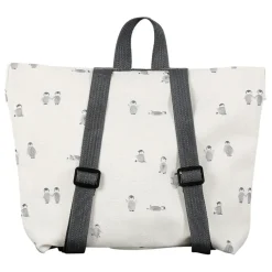 Enfant Fabrique de Styles P'tits Accessoires*Sac à dos en coton écru et noir - Banquise