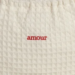 Fabrique de Styles Sacs Et Cabas*Sac amour en coton écru et rouge - Famille