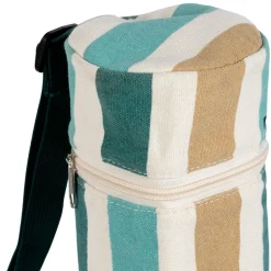 Fabrique de Styles Sacs*Sac bouteille isotherme en tissu et coton - Eté A La Mer