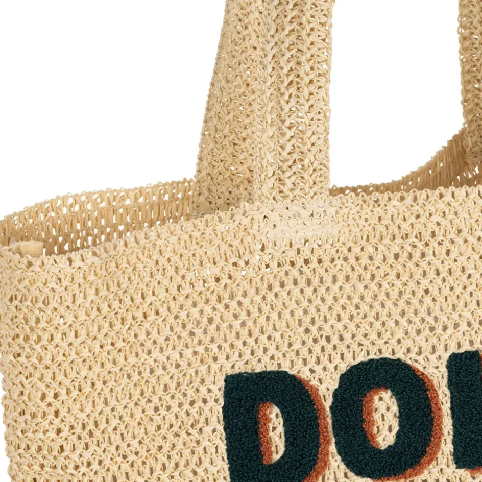 Fabrique de Styles Sacs Et Cabas*Sac brodé "dolce vita" en corde de papier - Lumi