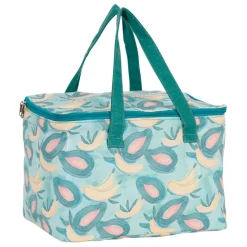 Fabrique de Styles Sacs*Sac isotherme en tissu vert et jaune - Patchuca