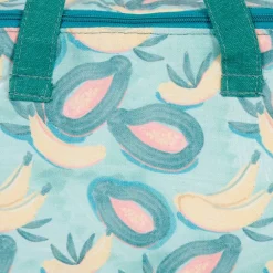 Fabrique de Styles Sacs*Sac isotherme en tissu vert et jaune - Patchuca