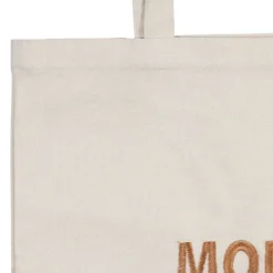 Fabrique de Styles Sacs Et Cabas*Sac tote bag "More amor" en coton écru - Funky