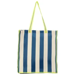 Fabrique de Styles Sacs Et Cabas*Sac tote bag rayé bleu, blanc et jaune - Palma