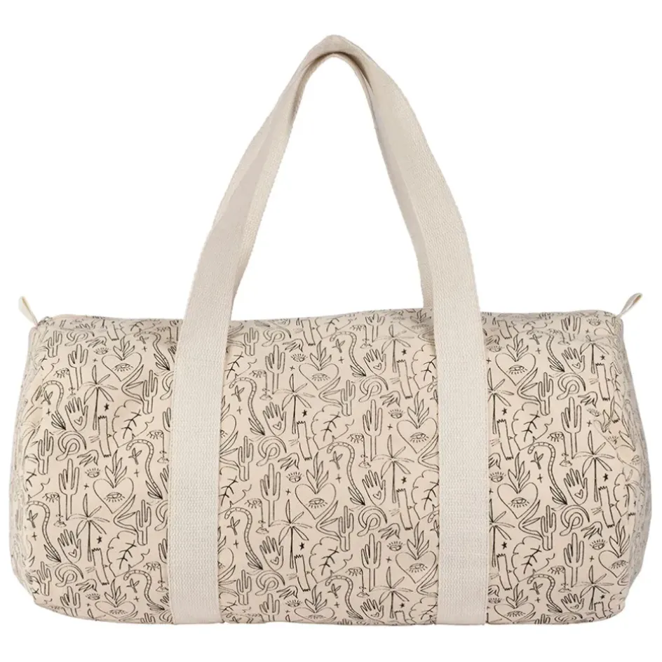 Fabrique de Styles Sacs Et Cabas*Sac weekend ecru et noir - Tulum