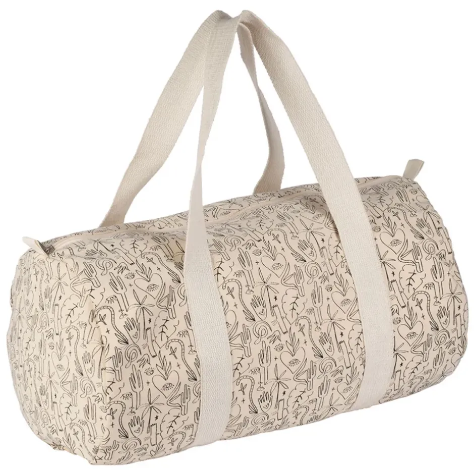 Fabrique de Styles Sacs Et Cabas*Sac weekend ecru et noir - Tulum