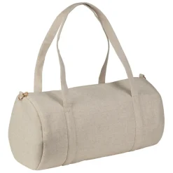 Fabrique de Styles Sacs Et Cabas*Sac week-end en en tissu et lin écru - Bowling