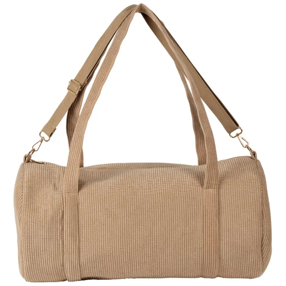 Fabrique de Styles Sacs Et Cabas*Sac weekend en tissu côtelé - Bowling