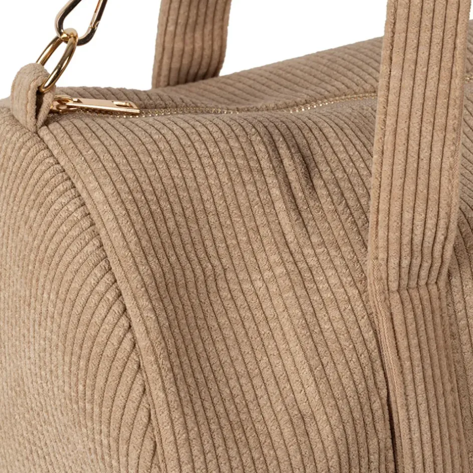 Fabrique de Styles Sacs Et Cabas*Sac weekend en tissu côtelé - Bowling