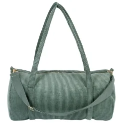 Fabrique de Styles Sacs Et Cabas*Sac weekend en velours côtelé vert - Funny