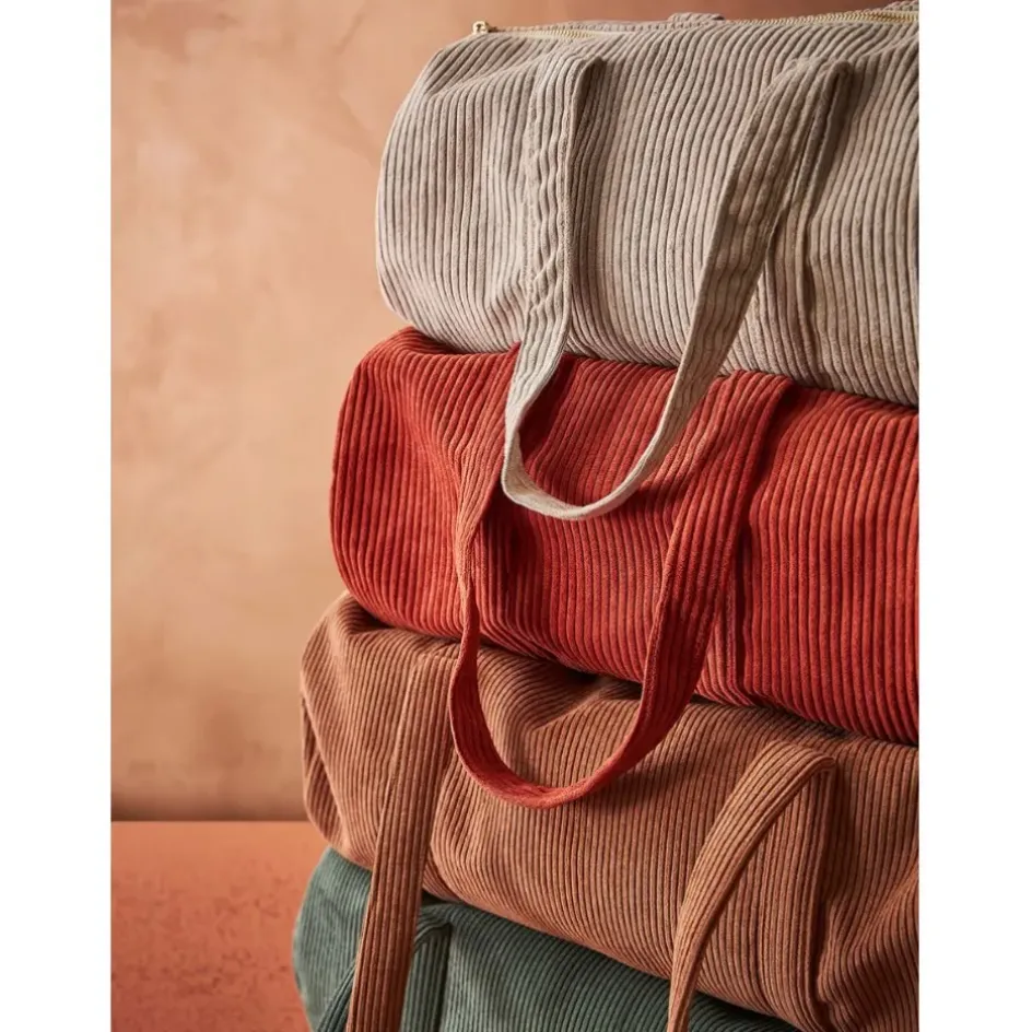 Fabrique de Styles Sacs Et Cabas*Sac weekend en velours côtelé - Manarola