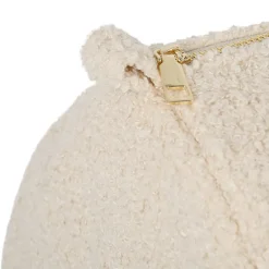 Fabrique de Styles Sacs Et Cabas*Sac weekend " Bonjour " en bouclette écru - Funky