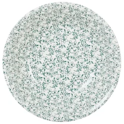 Fabrique de Styles Plats Et Saladiers*Saladier en faïence blanc et - p'tites fleurs