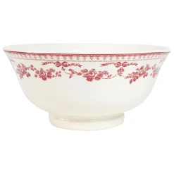 Fabrique de Styles Plats Et Saladiers*Saladier en faïence bordeaux - faustine