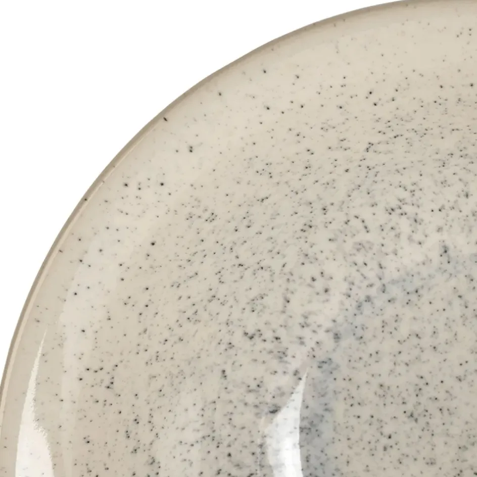 Fabrique de Styles Plats Et Saladiers*Saladier en grès moucheté d26cm - Jeanne