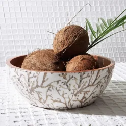 Fabrique de Styles Plats Et Saladiers*Saladier en manguier d30cm - Estran