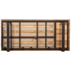 Enfant Fabrique de Styles Salons De Jardin|Jardin*Salon de jardin d'angle en bois 5 places beige - Feros