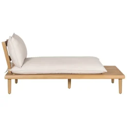 Enfant Fabrique de Styles Salons De Jardin|Jardin*Salon de jardin en acacia 3 places avec table écru - Cirina