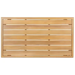 Enfant Fabrique de Styles Salons De Jardin|Jardin*Salon de jardin en acacia 3 places avec table écru - Cirina