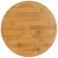 Fabrique de Styles Bols Et Coupelles*Service apéritif 4 pièces en porcelaine et bambou palmier - Mocoa