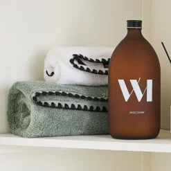 Fabrique de Styles Serviettes De Bain*Serviette de bain en coton celadon 70x130cm - Issey