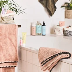 Fabrique de Styles Serviettes De Bain*Serviette de bain en coton 90x140cm - Issey