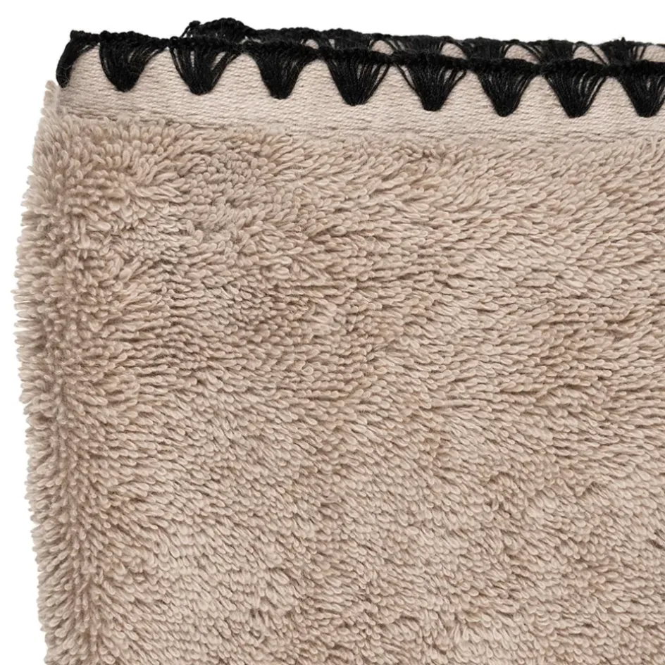 Fabrique de Styles Serviettes De Bain*Serviette de toilette en coton couleur lin 50x100cm - Issey