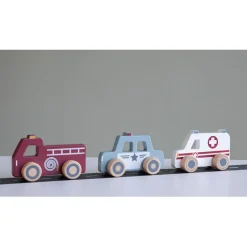 Enfant Fabrique de Styles Jouets*Set ambulance, camion de pompiers, voiture de police