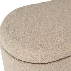 Fabrique de Styles Bancs Et Banquettes*Set de 2 bancs coffre en tissu et pin - Alpinia