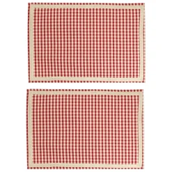 Fabrique de Styles Serviettes De Table*Set de 2 sets de table mami-car en coton