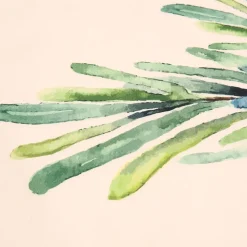 Fabrique de Styles Serviettes De Table*Set de 5 torchons aroma vert et lin en coton