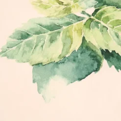 Fabrique de Styles Serviettes De Table*Set de 5 torchons aroma vert et lin en coton