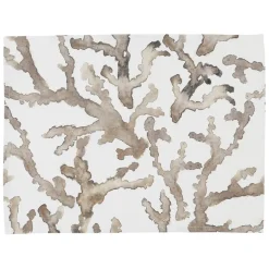 Fabrique de Styles Sets De Table*Set de table blanc et brun - estran