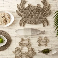 Fabrique de Styles Sets De Table*Set de table crabe sumatra