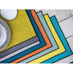 Fabrique de Styles Sets De Table*Set de table en lin blanc 35x48cm - Borgo