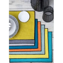 Fabrique de Styles Sets De Table*Set de table en lin granit 35x48cm - Borgo